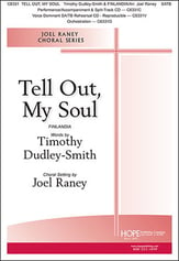 Tell Out My Soul SATB choral sheet music cover